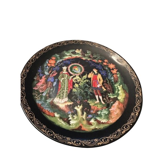 Vintage Set of 12 of Tianex Russian Legends Collector plates 1988-90Bradford - Picture 12 of 16